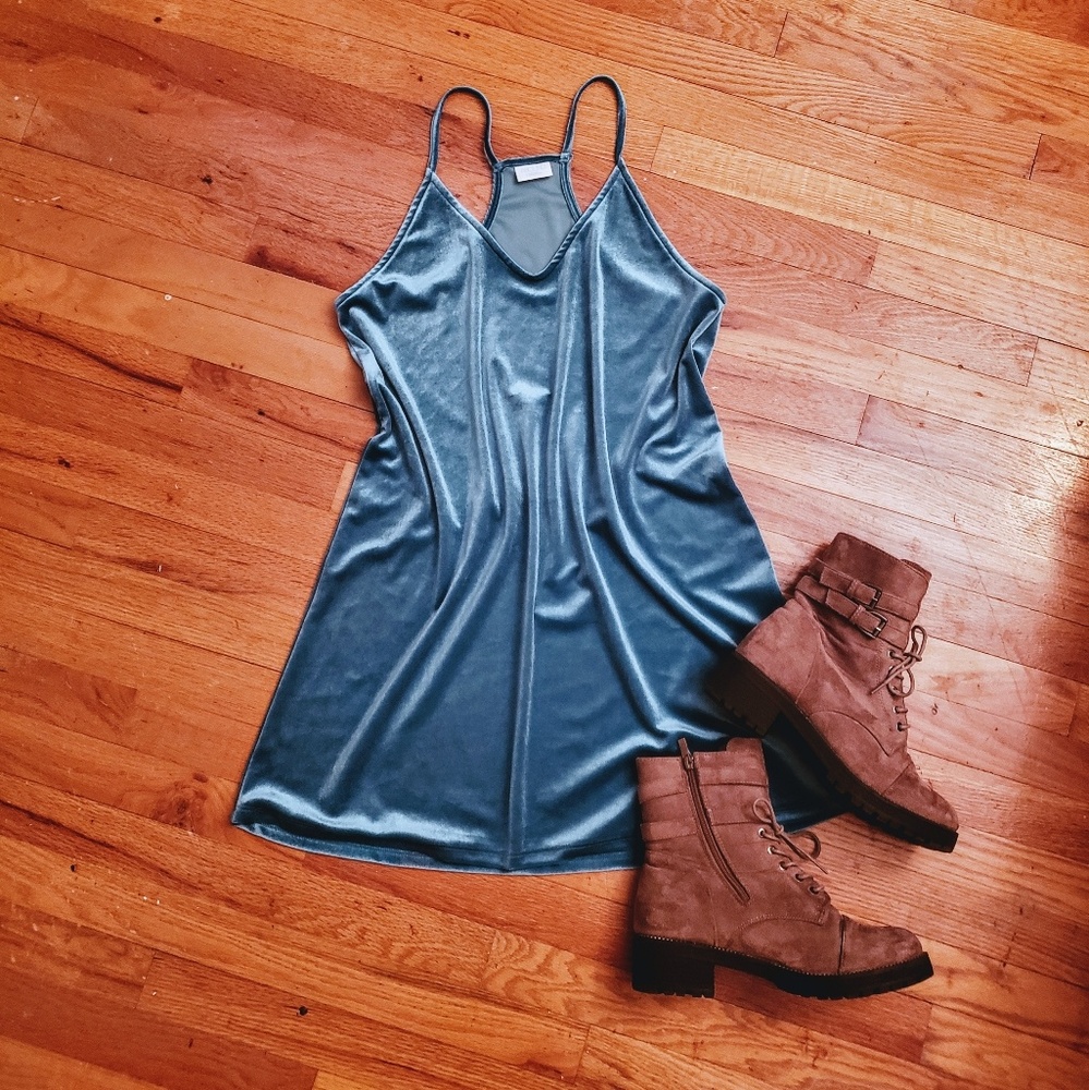 Velvet festival dress